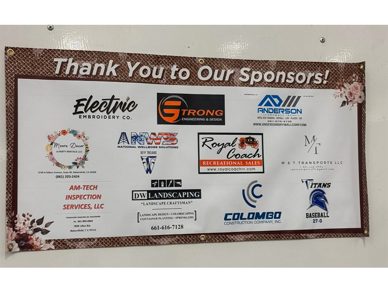 Sponsorships and Donations at Royal Coach Recreational Sales